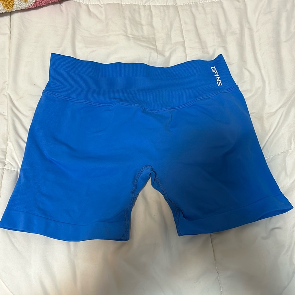 Blue DFYNE Impact shorts